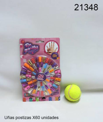 Imagen de UÑAS POSTIZAS X60 UNIDADES BE PRETTY 11.25